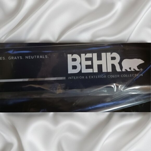 BEHR Whites Grays Neutrals Paint Color Swatch Book Fan Deck W&N-252 - Picture 5 of 8